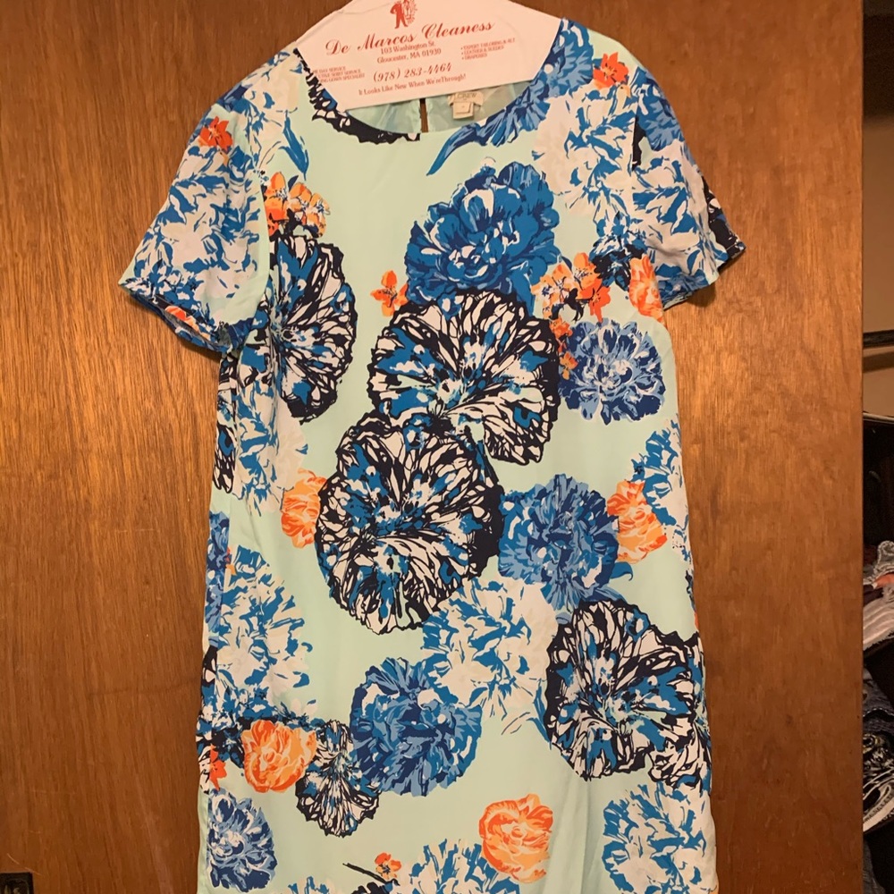 JCrew Short Sleeve Shift Dress